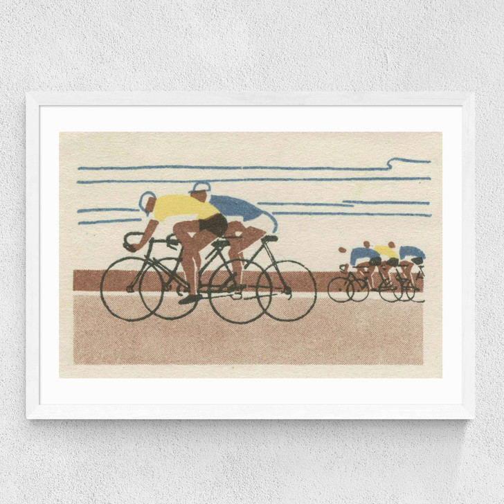 Cycling Matchbox Medium White Frame