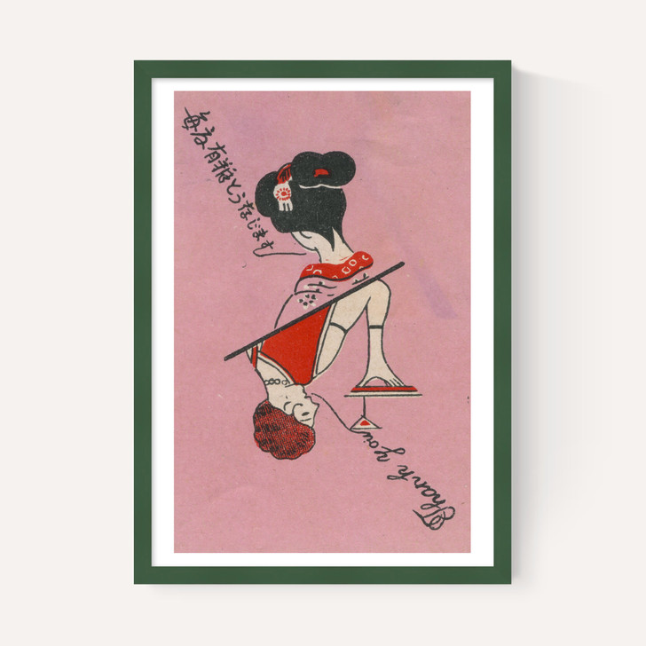 Pink Geisha Matchbox
