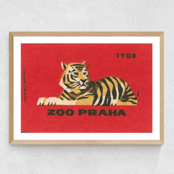 Tiger Matchbox