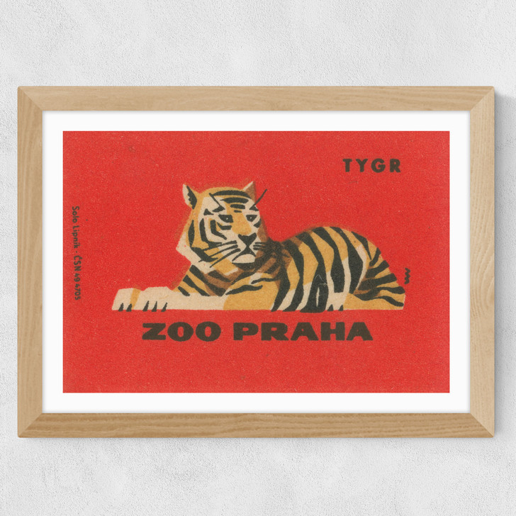 Tiger Matchbox Wide Oak Frame