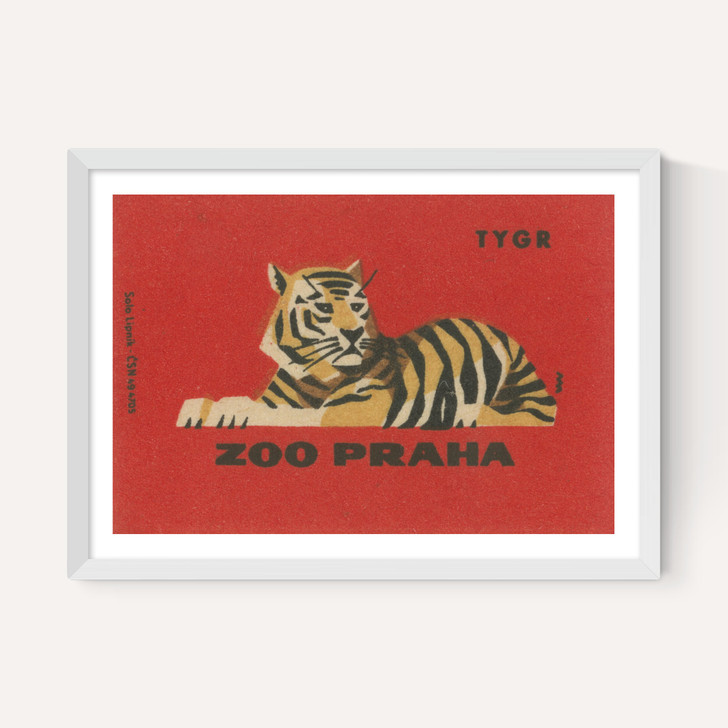 Tiger Matchbox