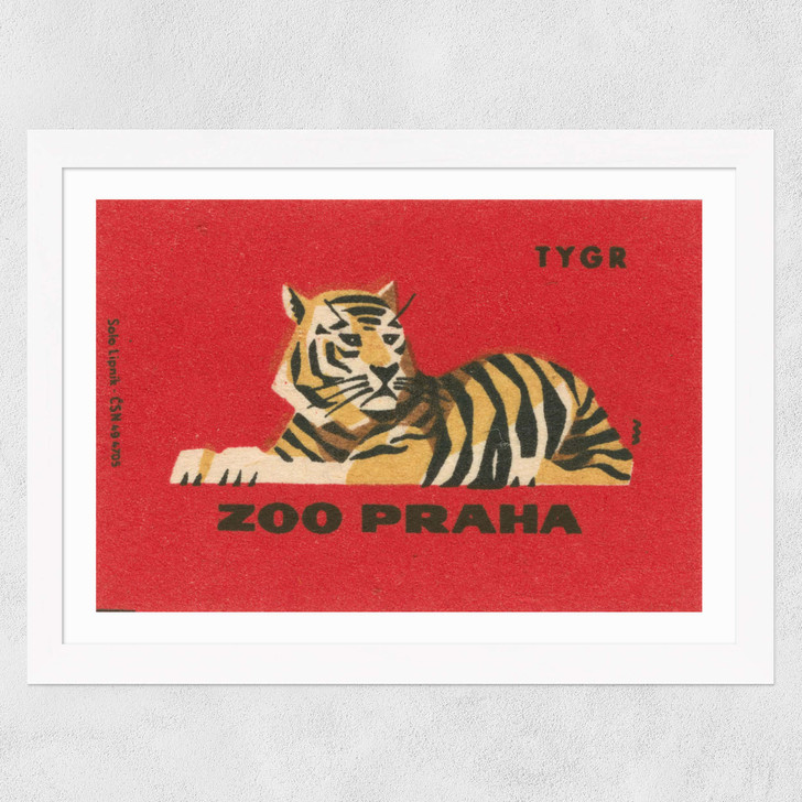 Tiger Matchbox
