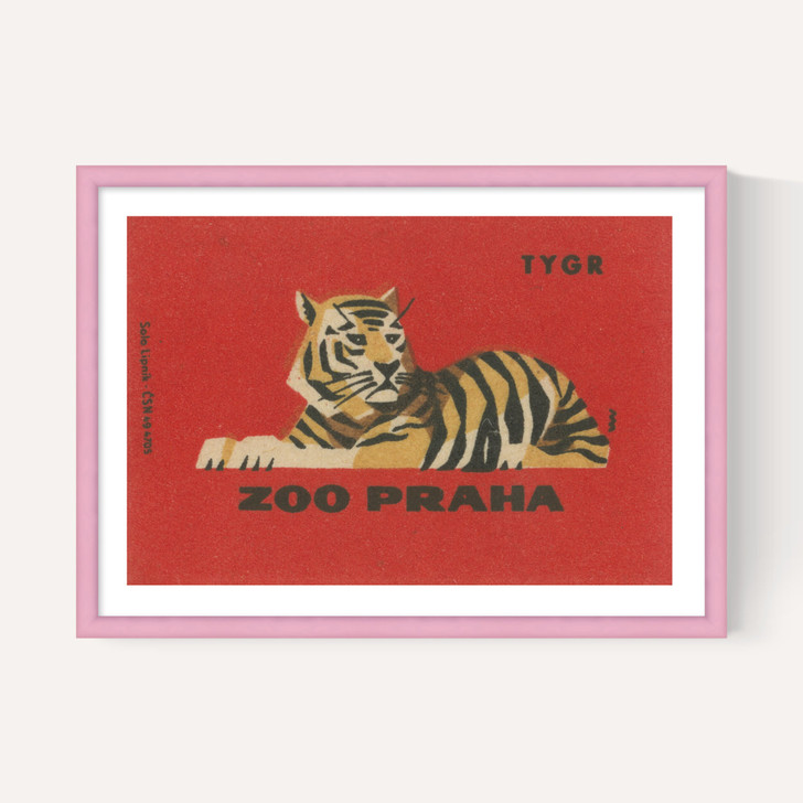 Tiger Matchbox