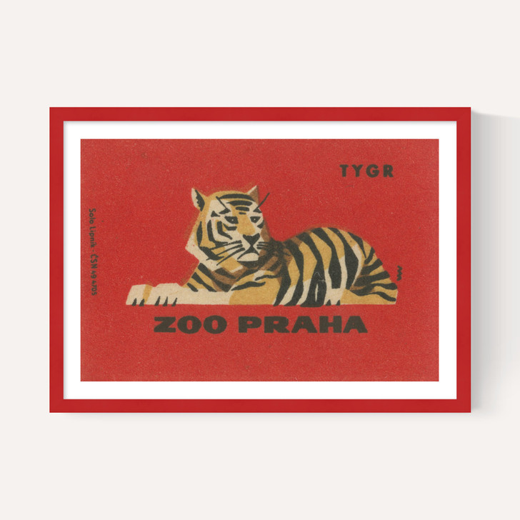 Tiger Matchbox
