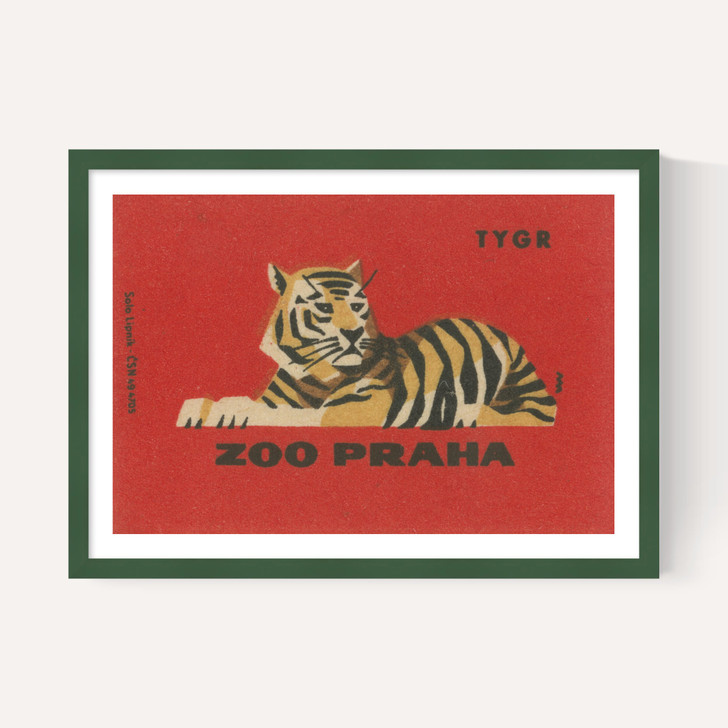 Tiger Matchbox