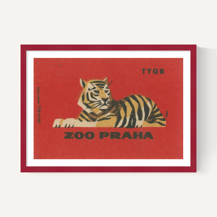 Tiger Matchbox