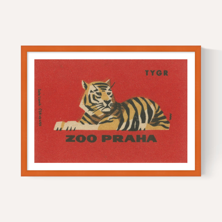 Tiger Matchbox