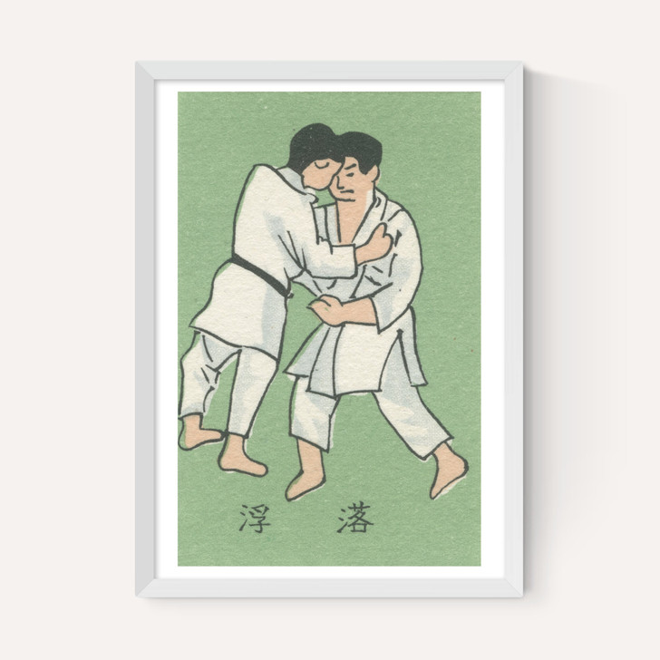 Japanese Wrestlers Matchbox
