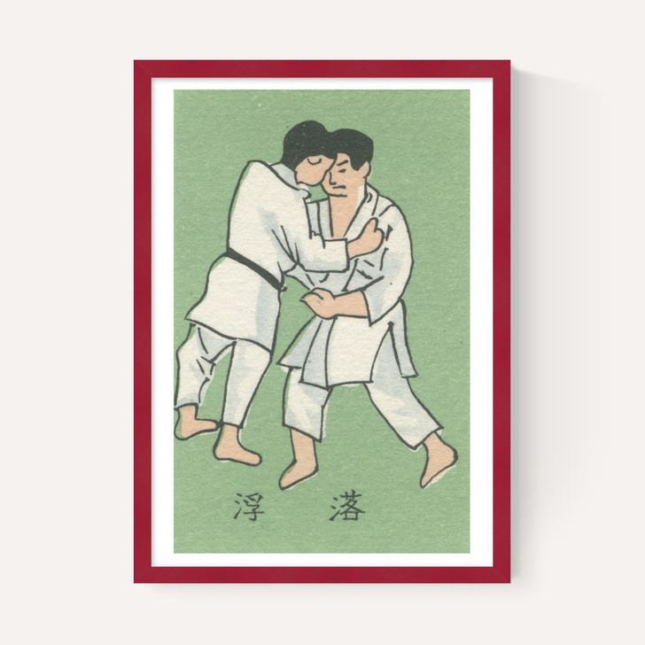 Japanese Wrestlers Matchbox