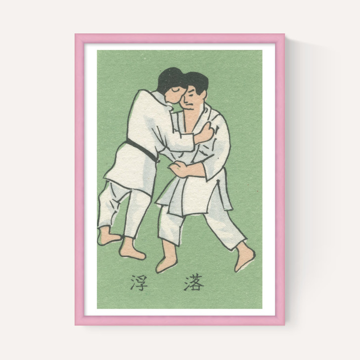 Japanese Wrestlers Matchbox