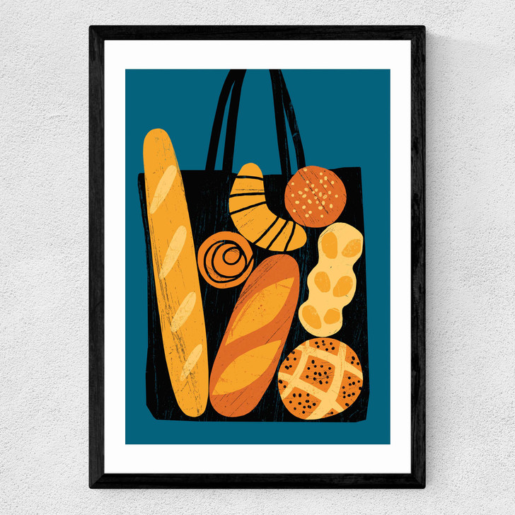 Bakery Bag Medium Black Frame Bakery Bag Medium Black Frame