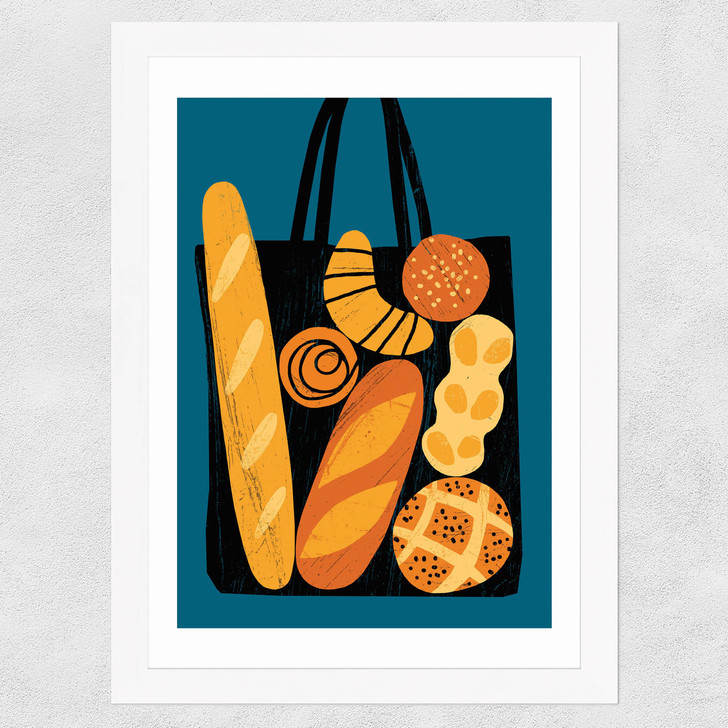 Bakery Bag Wide White Frame Bakery Bag Wide White Frame