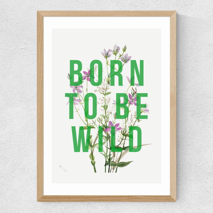 Born To Be Wild Medium Oak Frame Born To Be Wild Medium Oak Frame