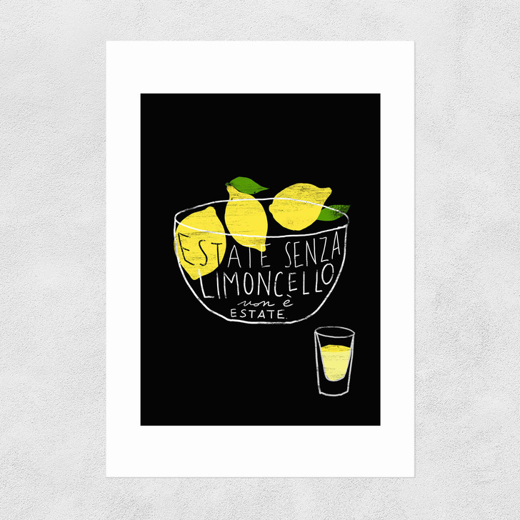 Limoncello Unframed Print