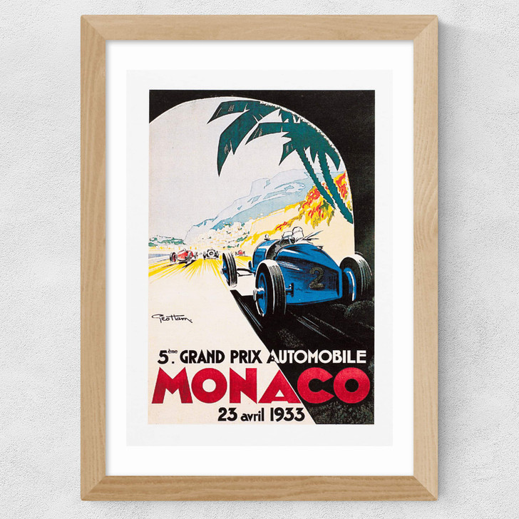 Monaco Wide Oak Frame