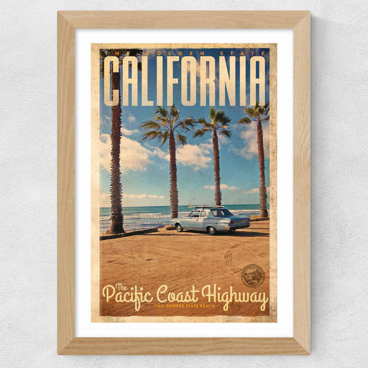 California Wide Oak Frame