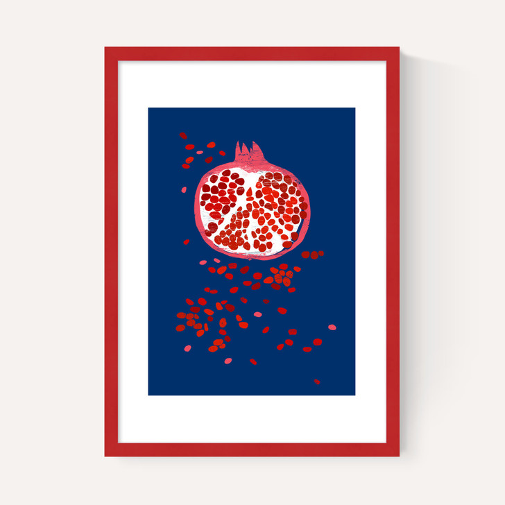Indigo Pomegranate