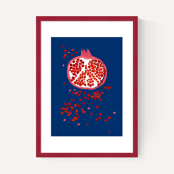 Indigo Pomegranate