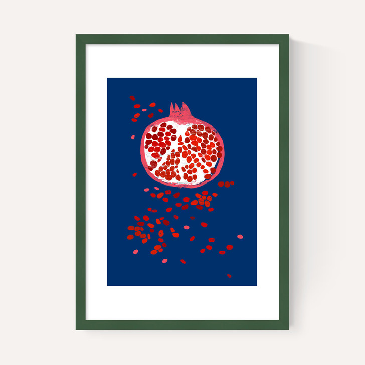 Indigo Pomegranate