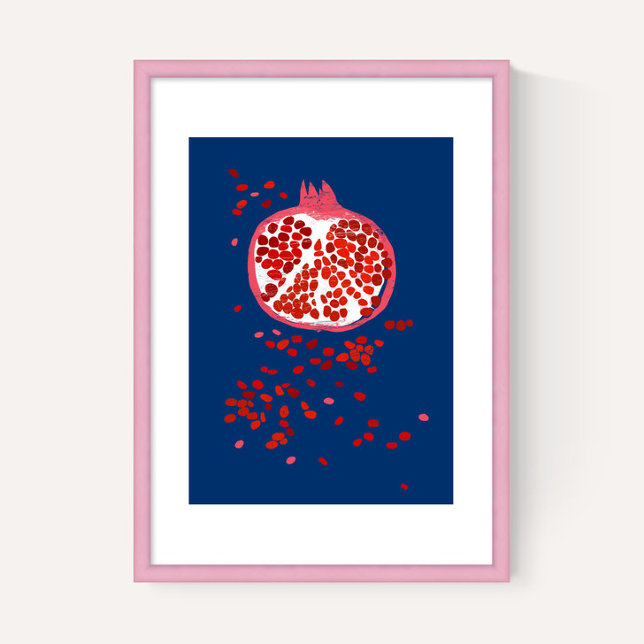 Indigo Pomegranate