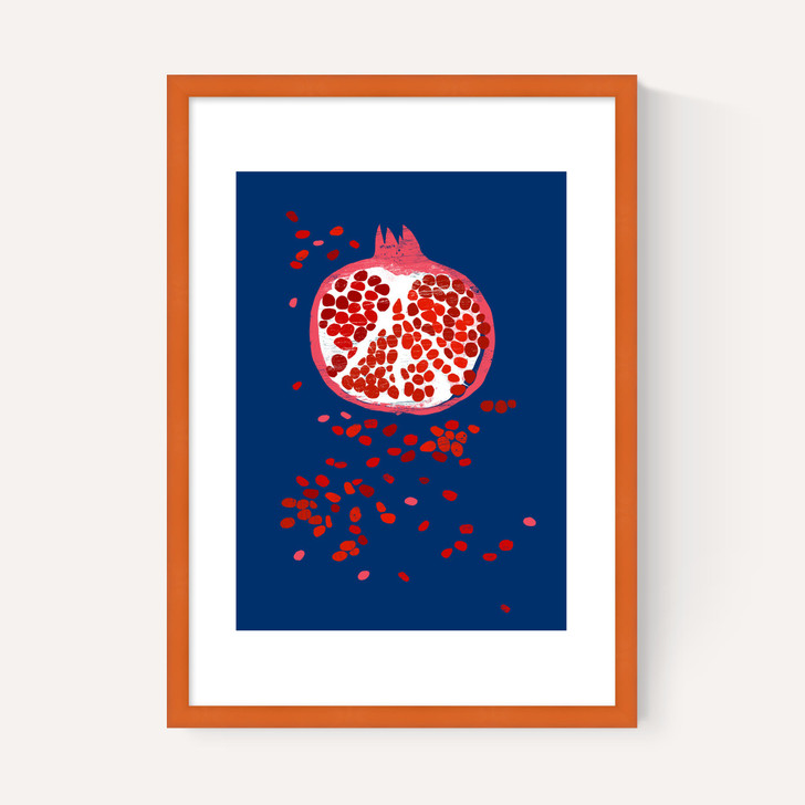 Indigo Pomegranate