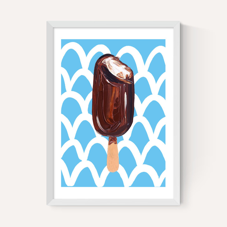 Magnum on Blue Wavey