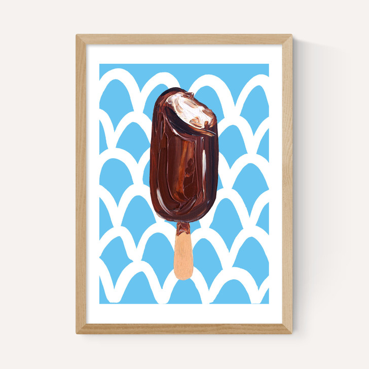 Magnum on Blue Wavey