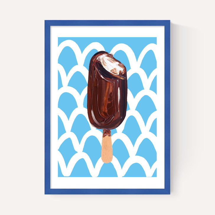 Magnum on Blue Wavey