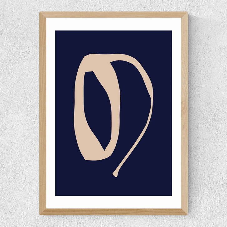 Silhouette by Anna Mainz Medium Oak Frame Silhouette by Anna Mainz Medium Oak Frame