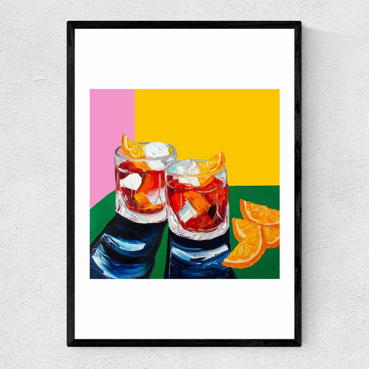 Negronis Narrow Black Frame Negronis Narrow Black Frame