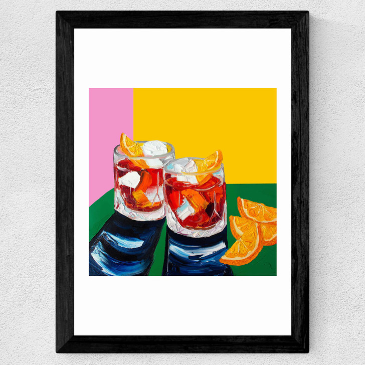 Negronis Wide Black Frame Negronis Wide Black Frame