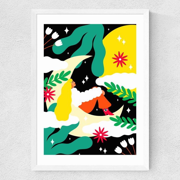 November Medium White Frame November Medium White Frame