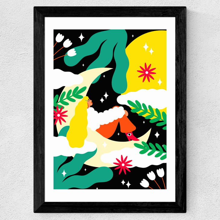 November Wide Black Frame