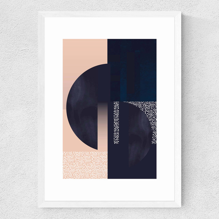 Dots II Medium White Frame Dots II Medium White Frame