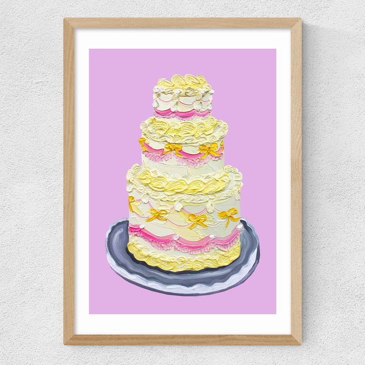 Bow Selecta Purple Medium Oak Frame Bow Selecta Purple Medium Oak Frame