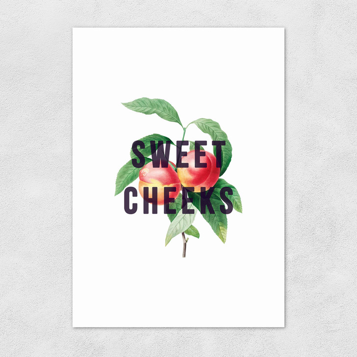 Sweet Cheeks Unframed Print