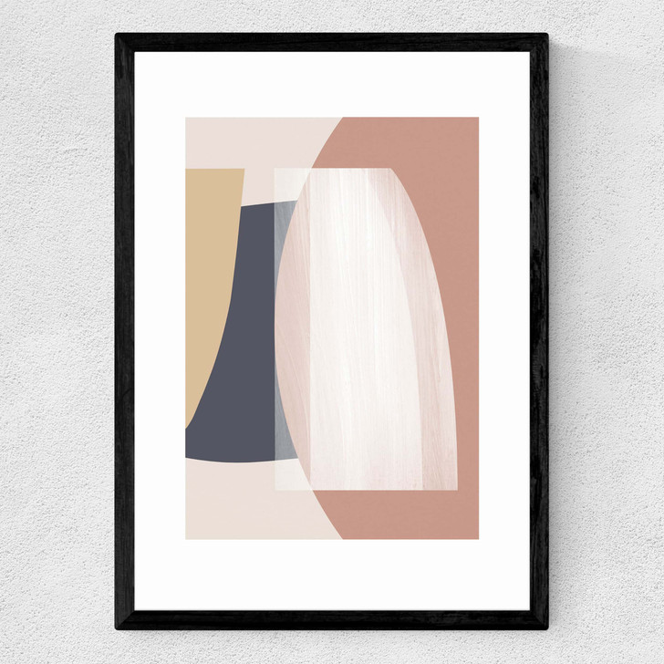 Abstract VI Medium Black Frame Abstract VI Medium Black Frame