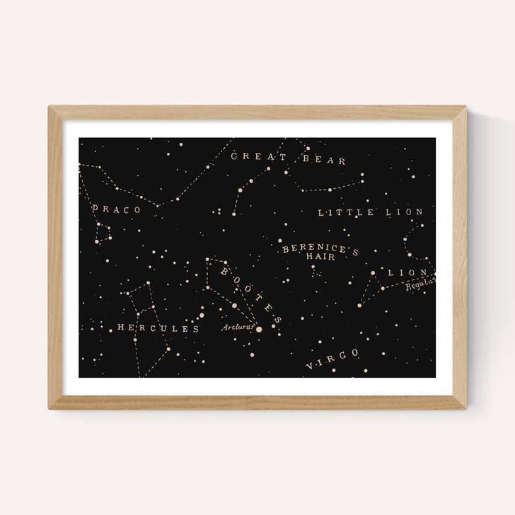 Constellation I Black by Aster
