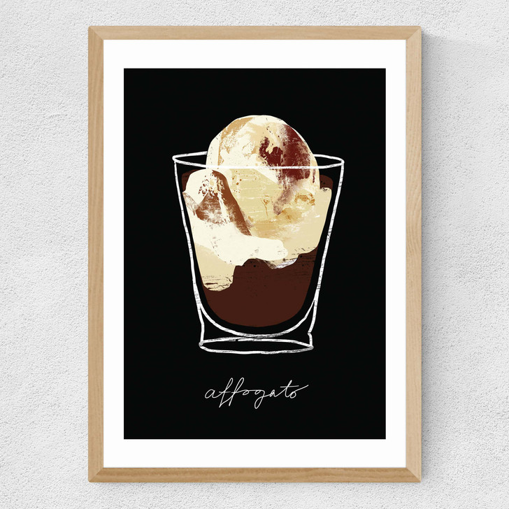 Affogato Medium Oak Frame