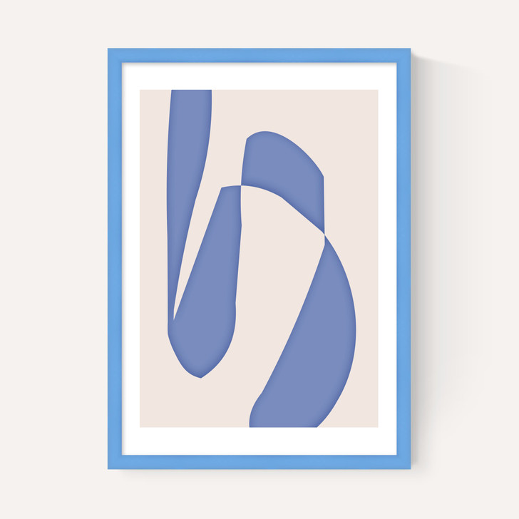 Blue Abstract Shapes