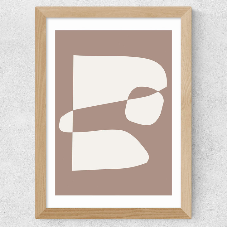 Silhouette brown Wide Oak Frame