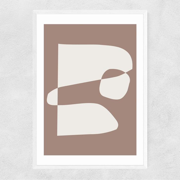 Silhouette brown Narrow White Frame