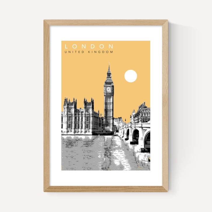 London Cityscape by Becks Norf Design