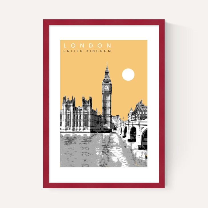 London Cityscape by Becks Norf Design