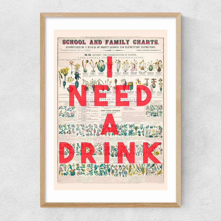 I Need A Drink by The 13 Prints