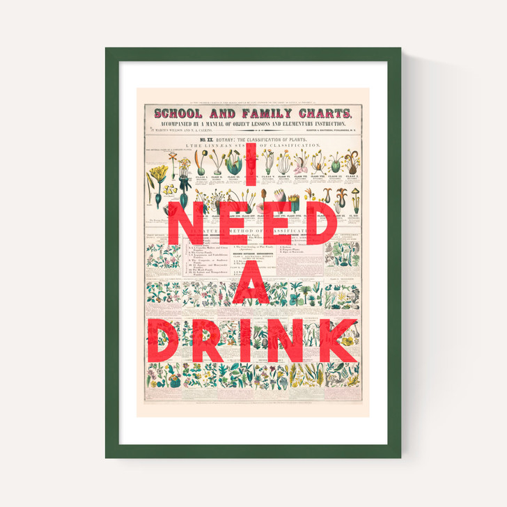 I Need A Drink by The 13 Prints