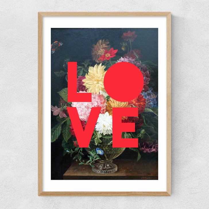 LOVE Narrow Oak Frame LOVE Narrow Oak Frame