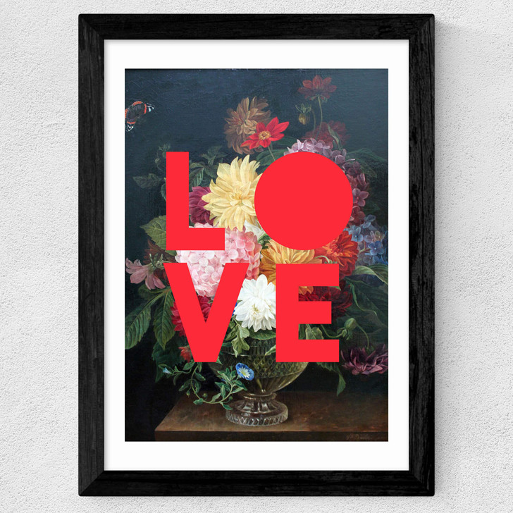 LOVE Wide Black Frame