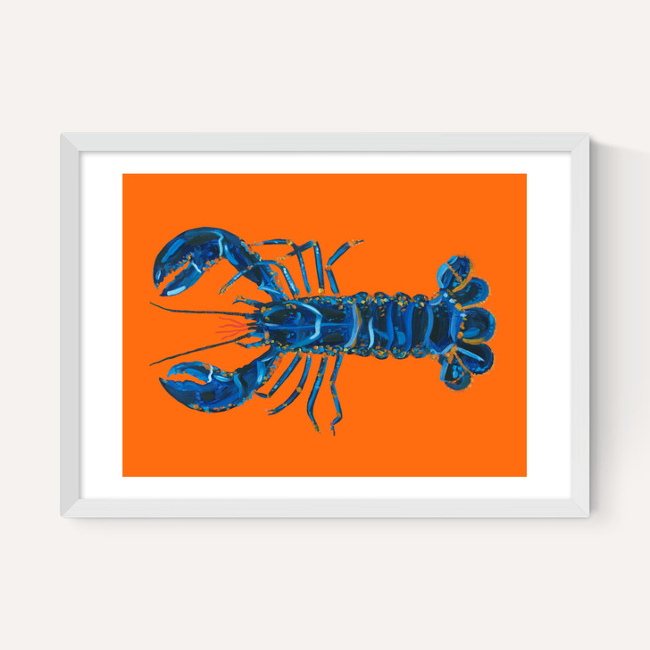 Lobster on Orange