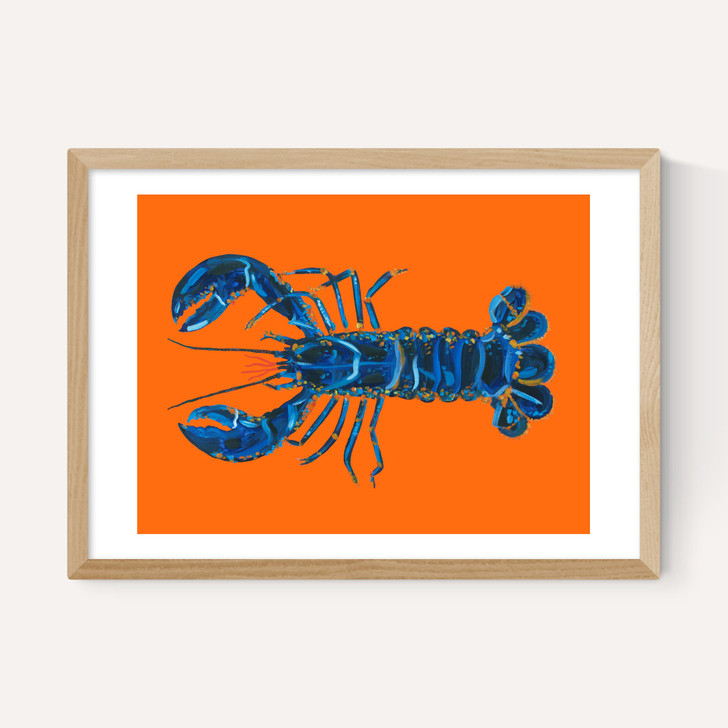 Lobster on Orange